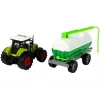 LEAN TOYS Traktors bērniem ar piekabi un cisternu