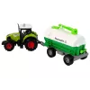 LEAN TOYS Traktors bērniem ar piekabi un cisternu