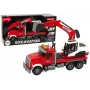 LEAN TOYS Kravas auto ar ekskavatoru traktoru ekskavatoru skaņu un gaismu
