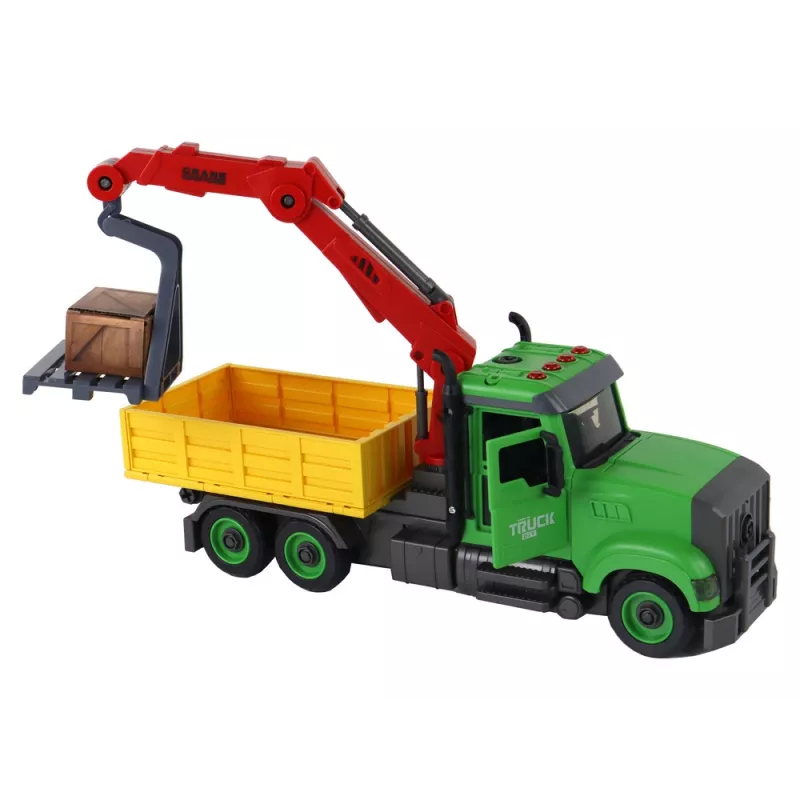 LEAN TOYS Pašizgāzējs ar celtni skrūvēšanai un atskrūvēšanai DIY