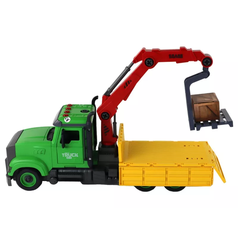 LEAN TOYS Pašizgāzējs ar celtni skrūvēšanai un atskrūvēšanai DIY