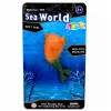 LEAN TOYS Valzirgs Gumijas Figūriņa Stiepjama Reālistisks Jūras Zīdītājs 13 cm
