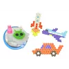 LEAN TOYS Ūdens pērlīšu komplekts DIY Burvju pērlītes 8 krāsas Transporta līdzekļi