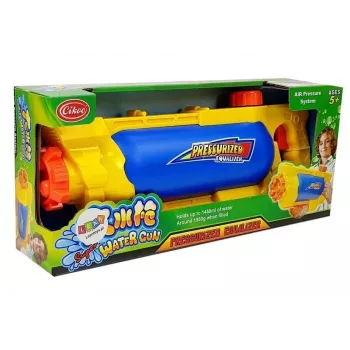 LEAN TOYS Ūdens pistole 1450 ml Dzelteni-Zila