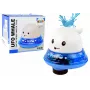 LEAN TOYS Whale Squirting Water With Stand White Bath Toy