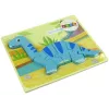 LEAN TOYS Koka Puzle Dinozaurs Brachiozaurs Zils