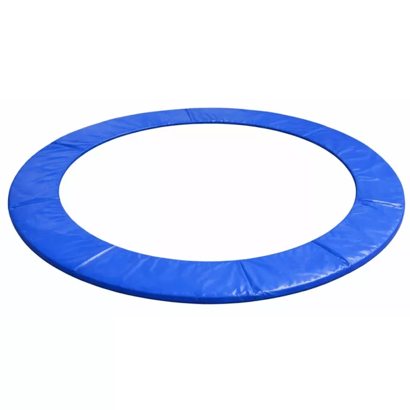 Lean Trampolīna atsperu aizsargpaliktnis - zils - piemērots 480-487 cm (16 pēdu) apaļajiem batutiem - 28 cm plats, 20 mm biezs, UV izturīgs PVC