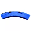 Lean Trampolīna atsperu aizsargpaliktnis - zils - piemērots 480-487 cm (16 pēdu) apaļajiem batutiem - 28 cm plats, 20 mm biezs, UV izturīgs PVC