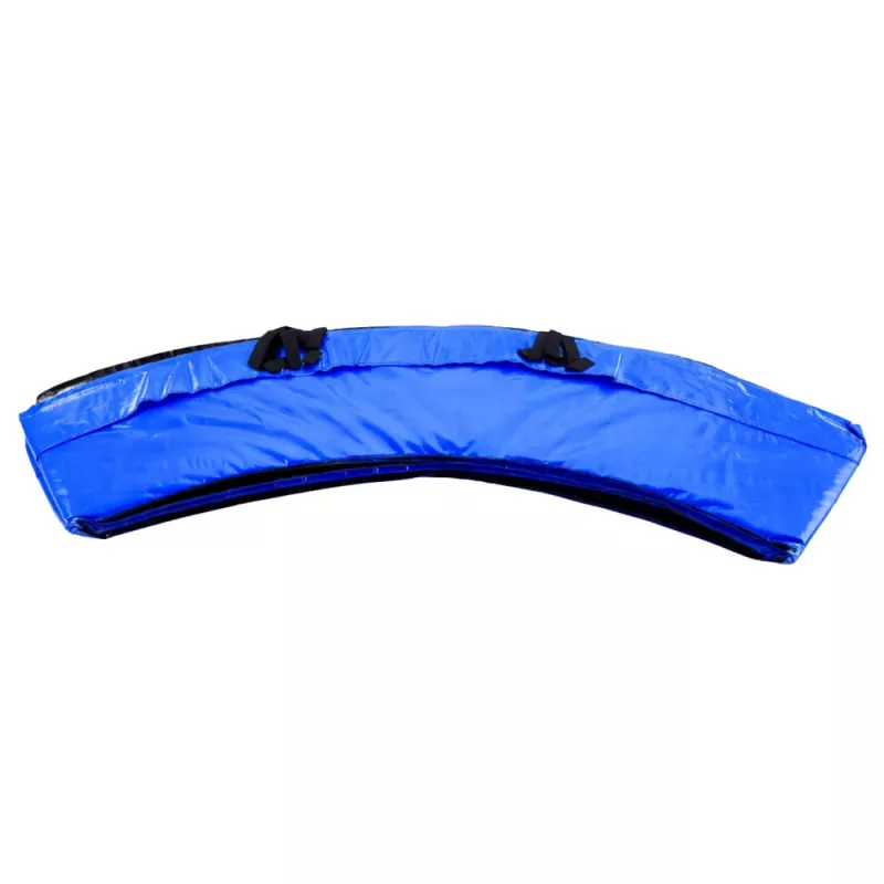 Lean Trampolīna atsperu aizsargpaliktnis - zils - piemērots 480-487 cm (16 pēdu) apaļajiem batutiem - 28 cm plats, 20 mm biezs, UV izturīgs PVC