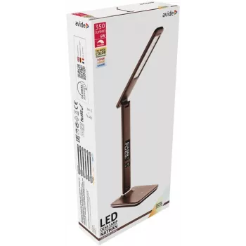 Avide LED galda lampa ar kalendāru Brūna 6W 350lm