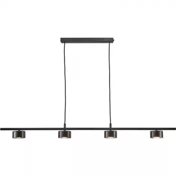 LED LENSER LUCA 4x4W Piekarama LED Gaisma Melna