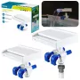 LED Baseina Strūklaka 7 Krāsas 8 Režīmi IP67 Bestway 58619