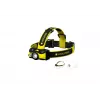 Ledlenser iH9R uzlādējama LED galvas lampa, melna/dzeltena, 600 lm, IP54