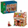LEGO 40809 Sezonas Ziemassvētku piparkūku mājiņas būvēšanas komplekts (136 gab., vecumam 7+)