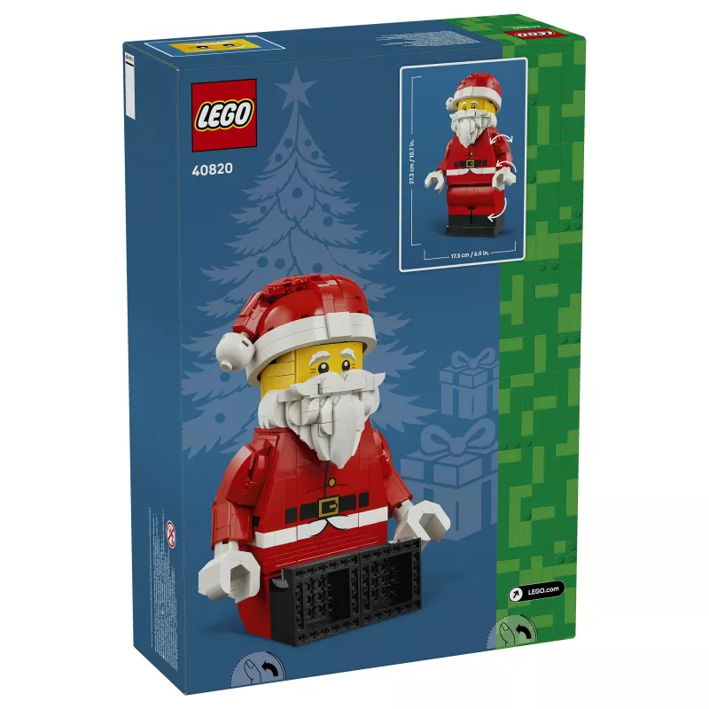 LEGO 40820 Sezonas Lielā Ziemassvētku vecīša minifigūra