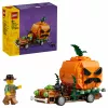 LEGO 40822 Jack-O'-Lantern Pickup Truck konstruktors - 200 detaļas, putnubiedēkļa minifigūra, Helovīna displeja modelis
