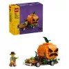LEGO 40822 Jack-O'-Lantern Pickup Truck konstruktors - 200 detaļas, putnubiedēkļa minifigūra, Helovīna displeja modelis