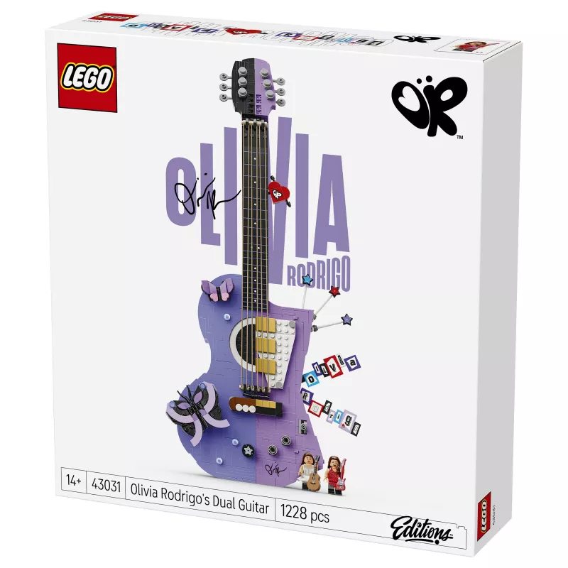 LEGO 43031 Bricks Editions Music Olivia Rodrigo dubultģitāra