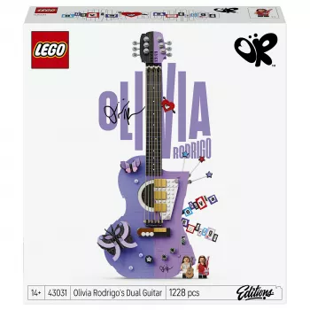 LEGO 43031 Bricks Editions Music Olivia Rodrigo dubultģitāra