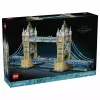LEGO Architecture 21067 Tower Bridge būvkomplekts (1176 detaļas) - ikonisks Londonas orientiera modelis
