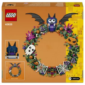 LEGO Bricks Iconic 40825 Helovīna vainaga konstruktoru komplekts (173 detaļas, vecums 8+)