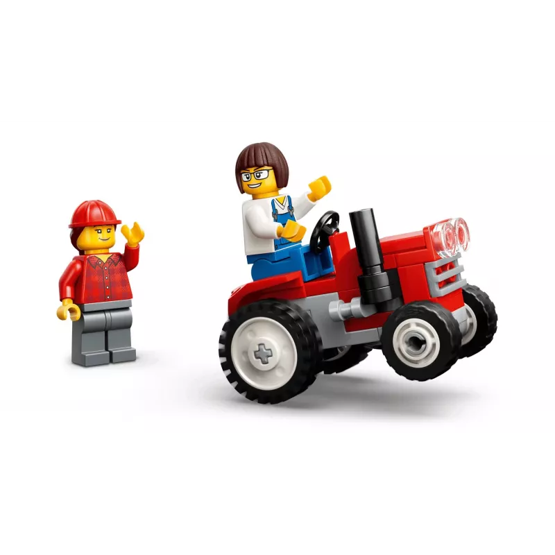 LEGO City 60509 Ostas kravas vilciens ar celtni un kravas automašīnu