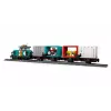 LEGO City 60509 Ostas kravas vilciens ar celtni un kravas automašīnu
