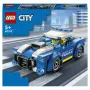 LEGO City Policijas automašīna 60312 Būvēšanas komplekts ar minifigūru un ceļa konusu (94 gab., vecumam 5+)