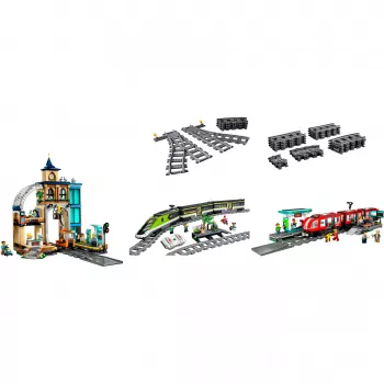 LEGO City Dzelzceļa stacijas komplekts