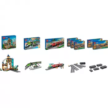 LEGO City Dzelzceļa stacijas komplekts