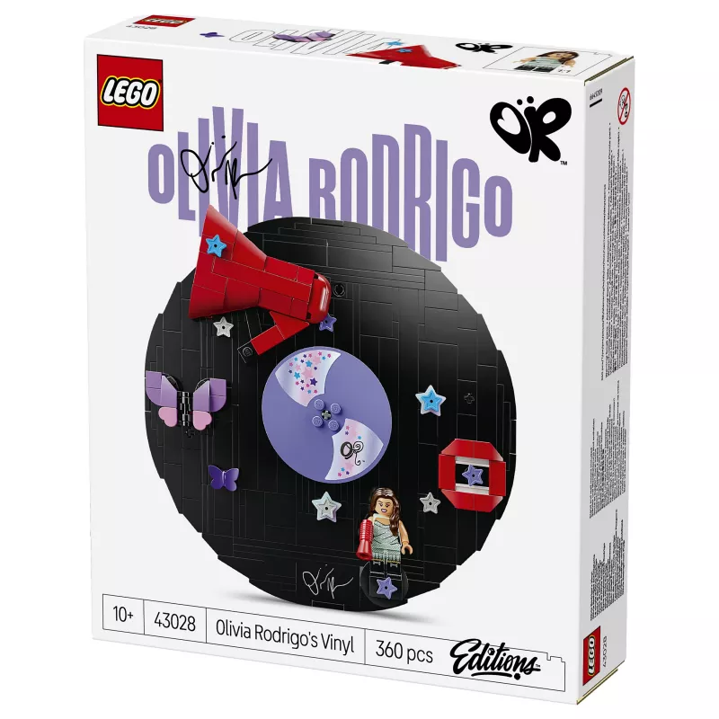 LEGO DOTS 43028 Olivia Rodrigo's Vinyl Record - Creative Craft Kit