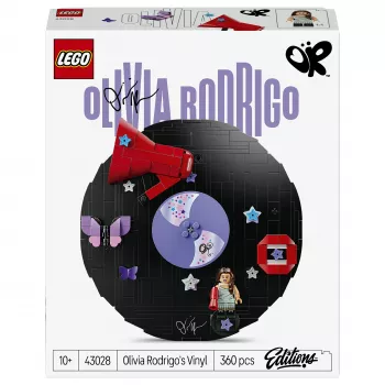 LEGO DOTS 43028 Olivia Rodrigo's Vinyl Record - Creative Craft Kit