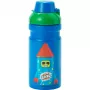 LEGO Dzeramā pudele FIREWORK GUY, 390 ml, Zila, Silikona snīpis ar caurspīdīgu vāciņu, PP/Silikons, 1 gab. (40560800)