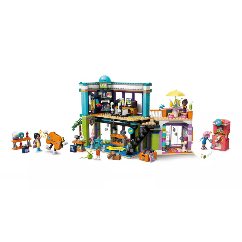 LEGO Friends 42674 Komiksu un spēļu veikala būvēšanas komplekts