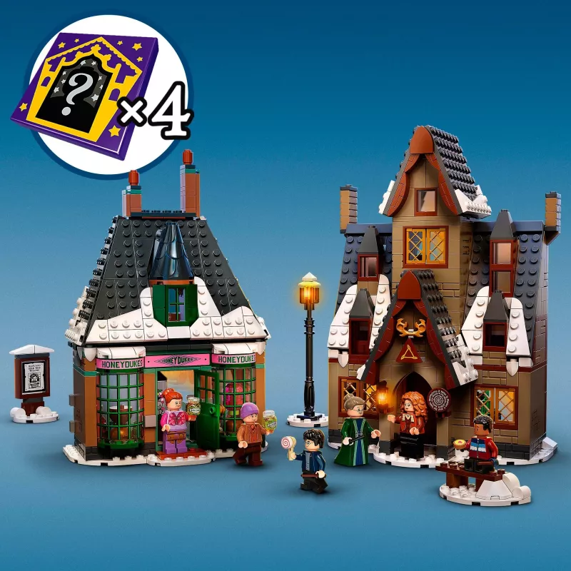 LEGO Harry Potter Hogsmeade ciemata apmeklējums 76388 būvkomplekts (851 detaļas)