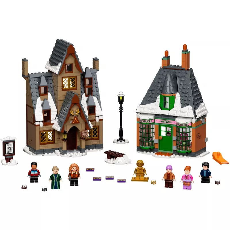 LEGO Harry Potter Hogsmeade ciemata apmeklējums 76388 būvkomplekts (851 detaļas)