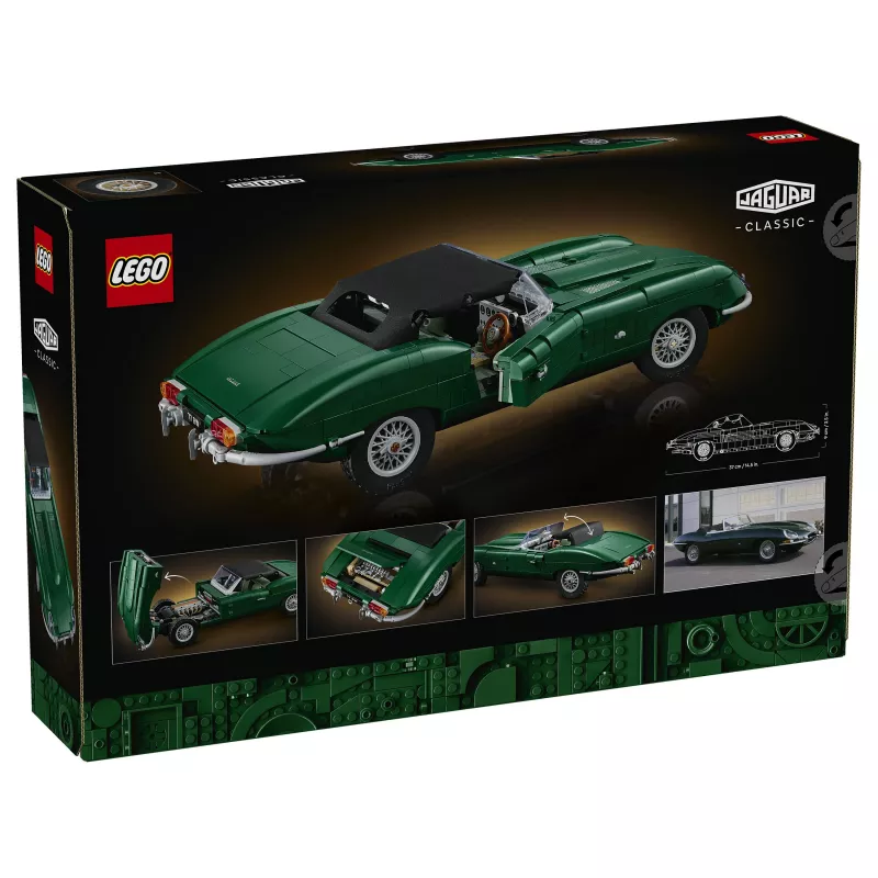 LEGO Icons 11381 Jaguar E-Type būvkomplekts (1458 detaļas)