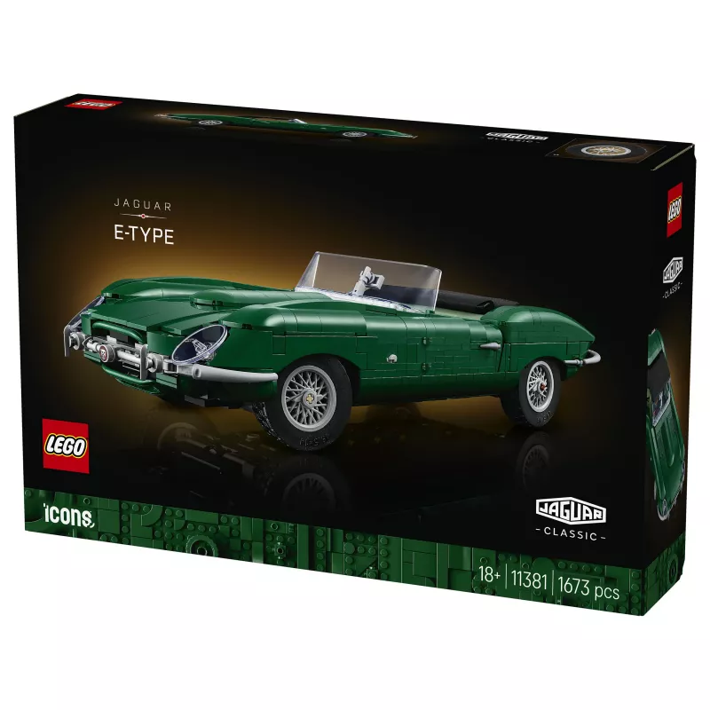 LEGO Icons 11381 Jaguar E-Type būvkomplekts (1458 detaļas)