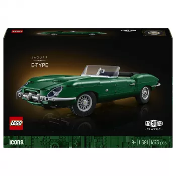 LEGO Icons 11381 Jaguar E-Type būvkomplekts (1458 detaļas)
