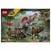 LEGO Jurassic World 77982 Spinosaurus dinozauru bēgšanas konstruktors ar Owen Grady un Claire Dearing minifigūrām (248 detaļas)