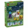 LEGO Minecraft 21582 Chicken Jockey būvēšanas komplekts
