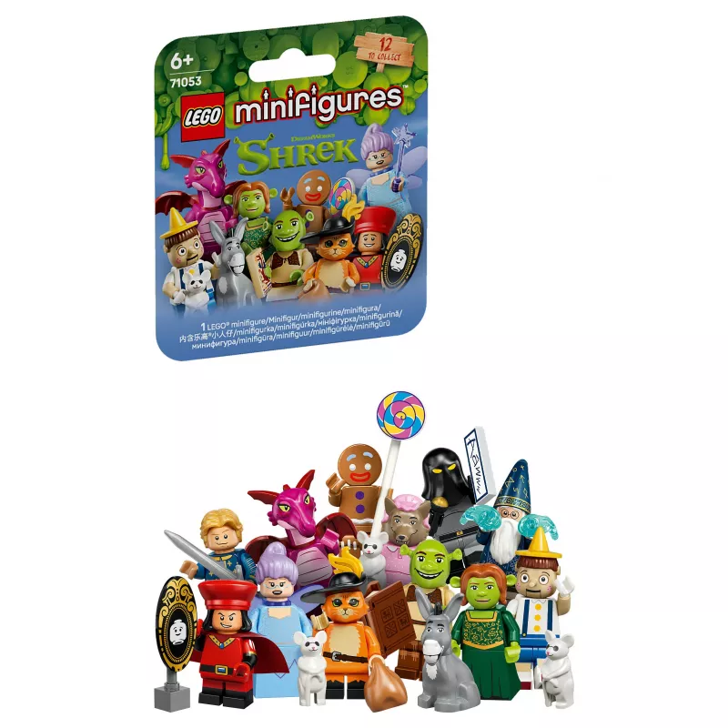 LEGO Minifigūras 71053 Šreka sērija (1 nejauša minifigūra) aklā paciņa