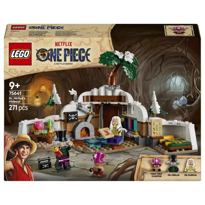 LEGO One Piece 75641 Dr. Hiluluk's Hideout konstruktors