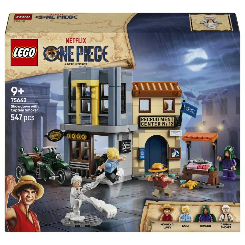 LEGO One Piece 75642 Showdown with Captain Smoker būvēšanas komplekts