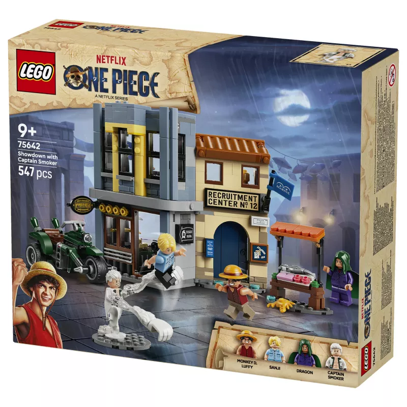 LEGO One Piece 75642 Showdown with Captain Smoker būvēšanas komplekts