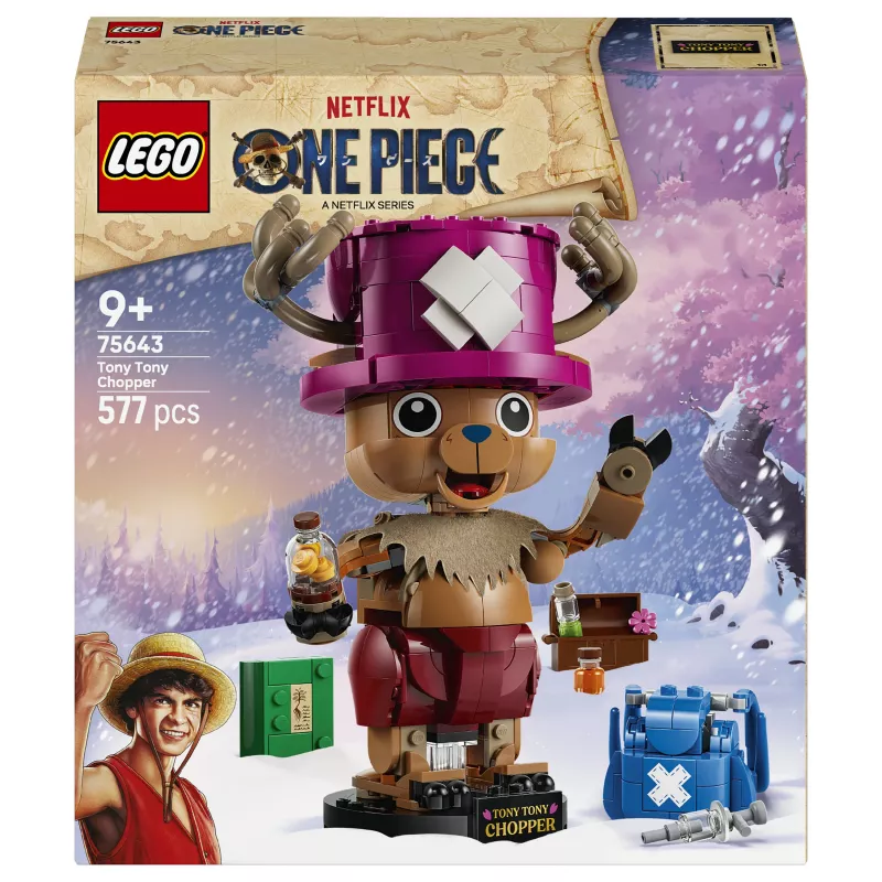 LEGO One Piece 75643 Tony Tony Chopper konstruktors (250 detaļas)