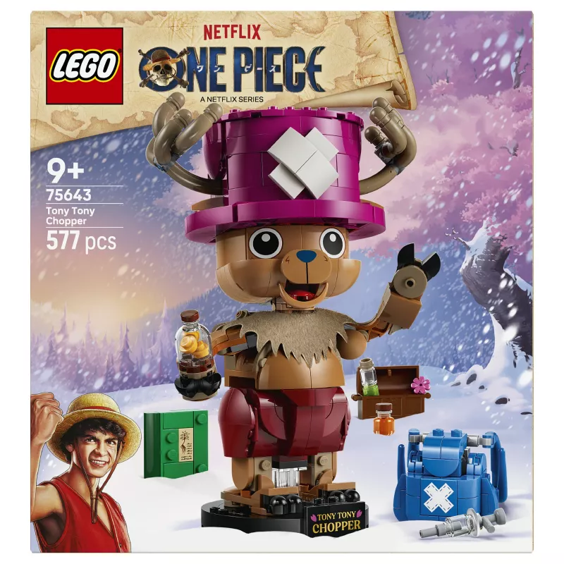 LEGO One Piece 75643 Tony Tony Chopper konstruktors (250 detaļas)