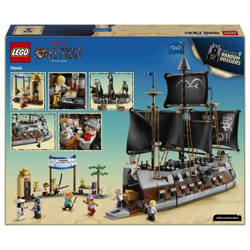 LEGO One Piece 75646 Garp jūras kaujas kuģa būvkomplekts