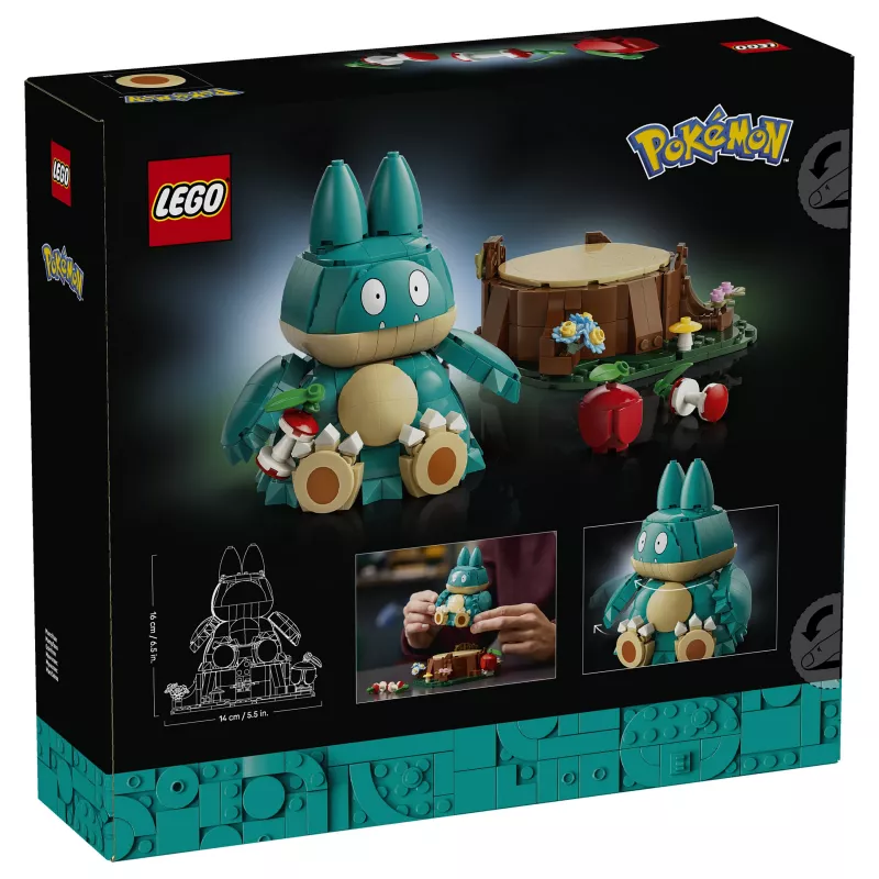 LEGO Pokémon 72150 Munchlax būvējama figūra (823 detaļas, vecums 10+)
