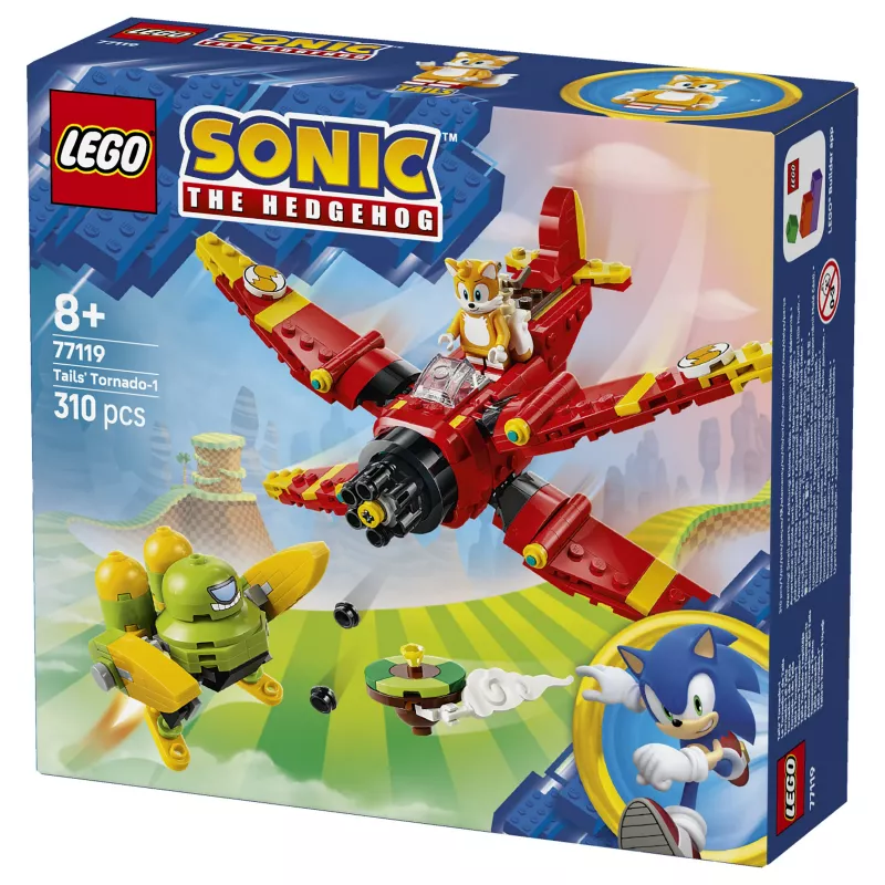 LEGO Sonic the Hedgehog 77119 Tails un Tornado-1